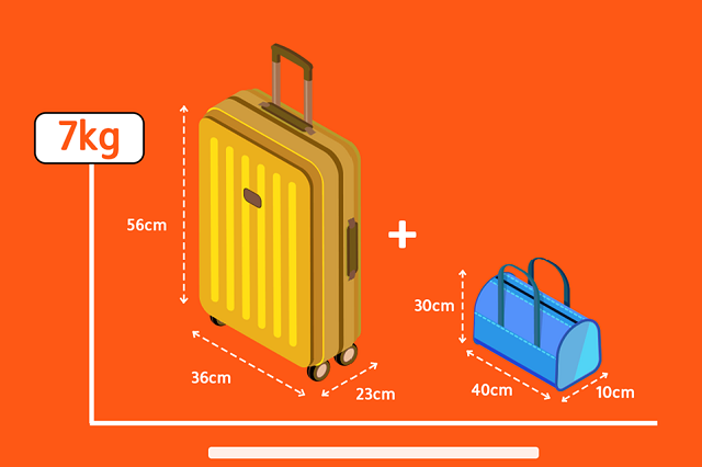 Hành lý Pacific Airlines được mang bao nhiêu cân?